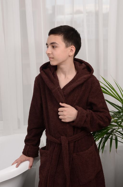 ХАЛАТ ДОМАШНИЙ ПОДРОСТКОВЫЙ МП-КОР-04 - Ашматекс фото 3