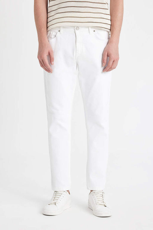 The 90s Slim Fit Dar Kal?p Yuksel Bel Dar Paca Jean Pantolon - Defacto фото 2