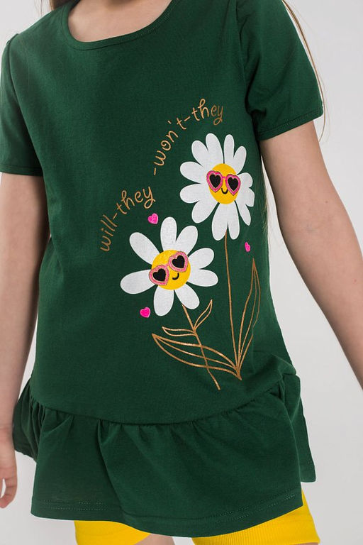 Костюм М224022Па зеленый - Елена фото 2