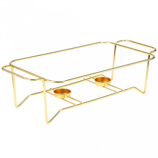 "Мармит Белый" Форма для запекания 1,7л, прямоугольная, 34,2х20,5см h5,8см, керамика с деколью, цвет - белый, стеклянная крышка с пароотводом, пластмассовая ручка-кнопка "мишка", металическая подставка с ручками, с подогревом на 2 свечи 41х20,3х11,5с