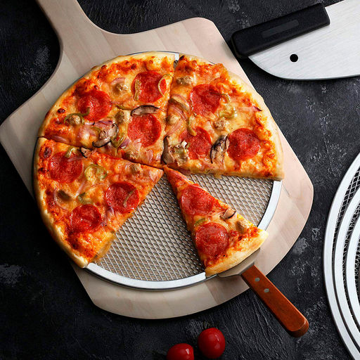 Форма-сетка для выпекания (пиццы и пирогов) "Хрустящая корочка", д33см, алюминиевая (Китай)