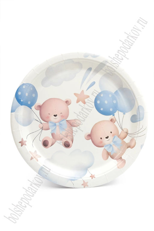 Тарелки бумажные 23,5 см (10 шт) SF-7834, №8