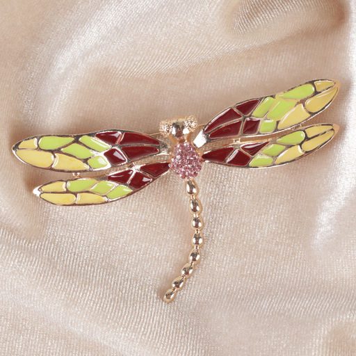 Брошь Стрекоза 7,7 см / GM330 /уп 12/ микс - ГалеонТрейд фото 2