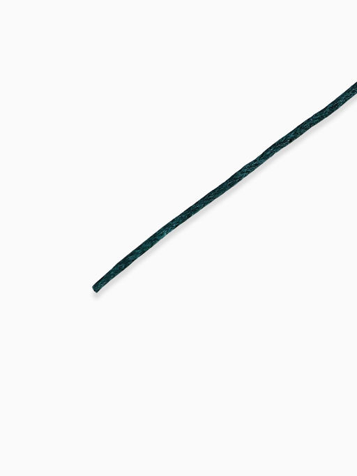 Шнур вощеный из полиэстера d=1 мм, L=65-70 м, зелёный