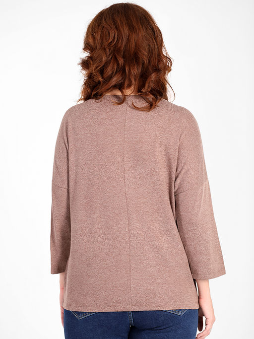 Кофта женская нарядная большие размеры - Almond фото 3