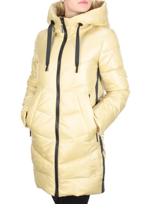 GWD202821 YELLOW Пальто зимнее облегченное ICEBEAR (150 гр. холлофайбер) - Fashion фото 3