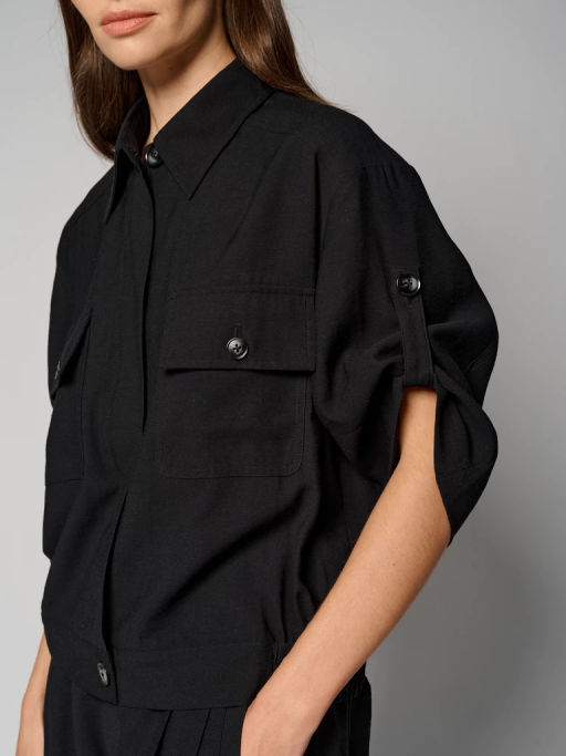 Блузка женская 12521-33089 black - Eleganzza фото 3