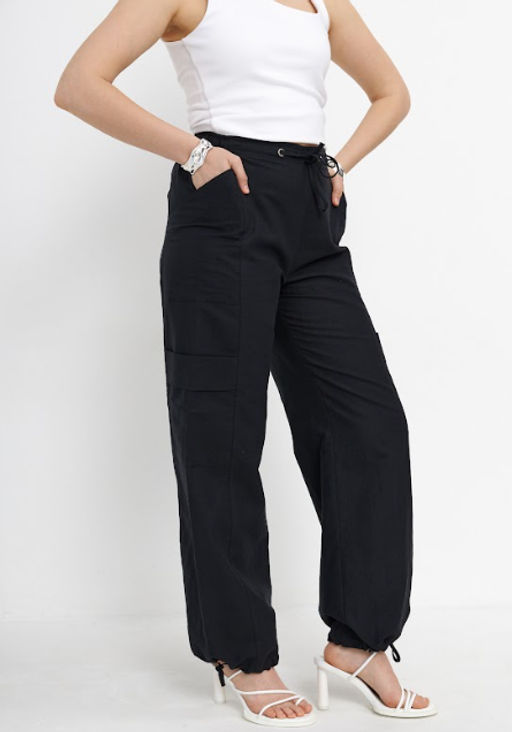 Льняные карго-брюки - Vals фото 9