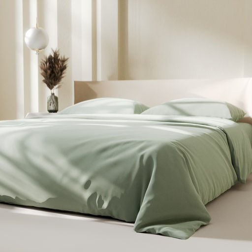 Постельное бельё LoveLife евро Green tea 200х215 см, 225х240 см, 50х70 3 см-2 шт, микрофибра 85 гр фото 6