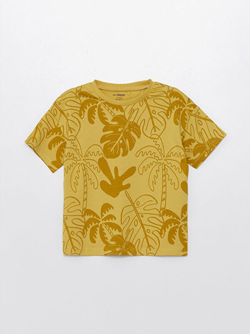 Bisiklet Yaka K?sa Kollu Erkek Bebek Ti??rt