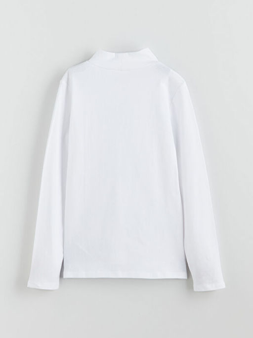 Yar?m Bal?k?? Yaka K?z ?ocuk Ti??rt