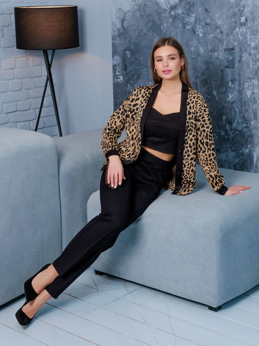 13-140 Кардиган - Вишня фото 9