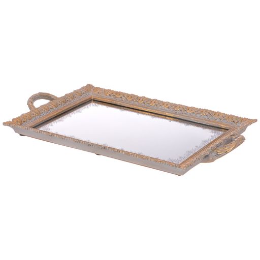 ПОДНОС ДЕКОРАТИВНЫЙ 42*3*26 СМ - Agness фото 3