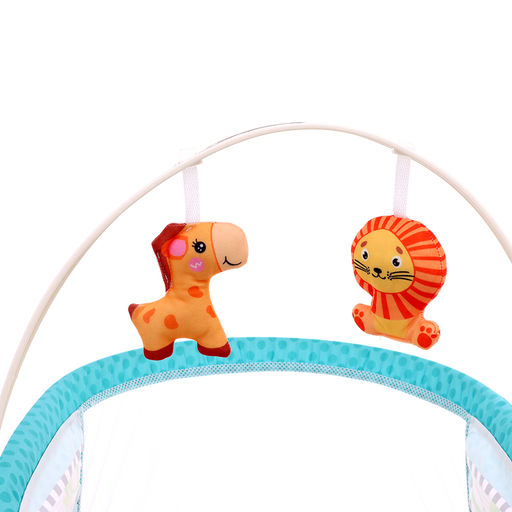 Музыкальная люлька для новорожденных, цвет голубой - Simaland фото 6