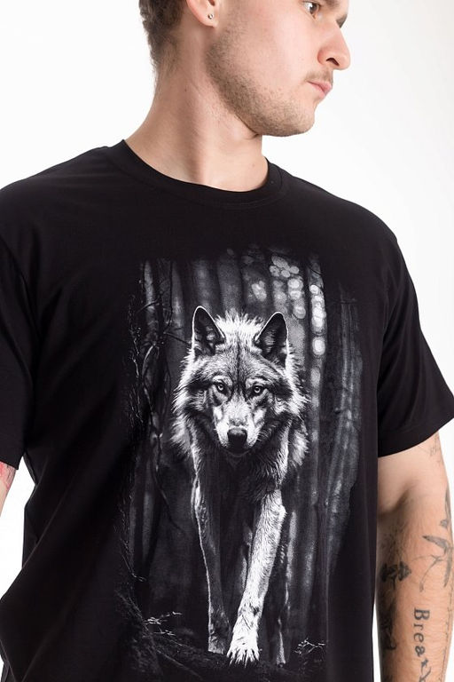 Футболка М125107Па черный