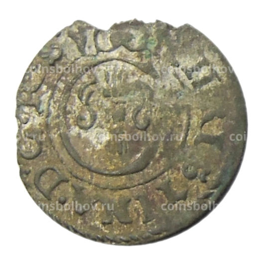 Солид 1634-1654 года Шведская оккупация Риги  Королева Кристина