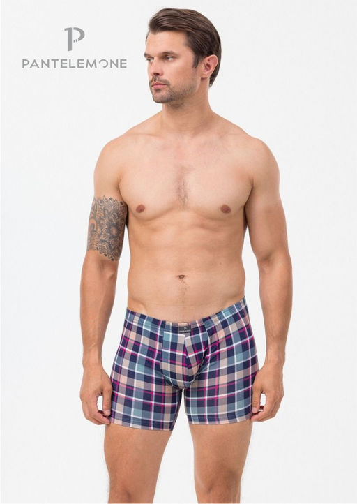 Трусы шорты мужские удлиненные облегающего силуэта PMHL-1485 - Pantelemone фото 4