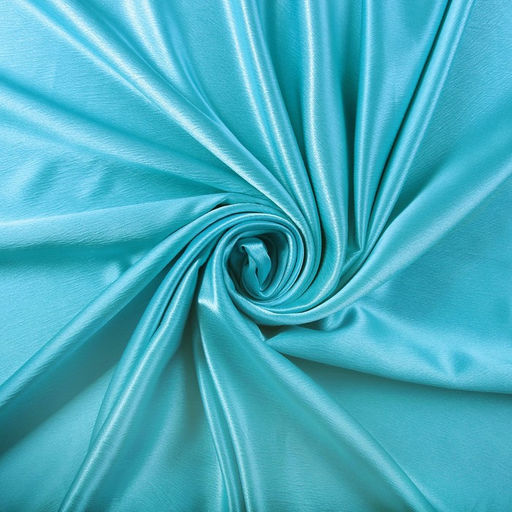 Штора портьерная глянцевая «Этель» 200×250, бирюзовая, краше