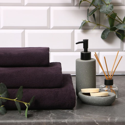 Полотенце махровое «Этель» Organic Graphite 70×130 см, 100% хлопок, 420 г/м²