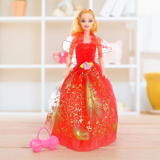 Кукла-модель Милена в пышном платье с аксессуарами, МИКС - Simaland фото 6
