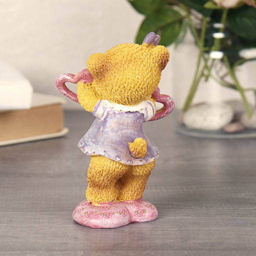 Фигурка Медвежонок с сердцем 11 см / 708-70 /уп 72/АКЦИЯ - Галеонтрейд фото 13