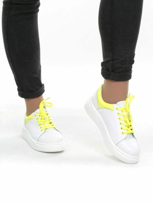 05-D024T WHITE Кроссовки - No name фото 4