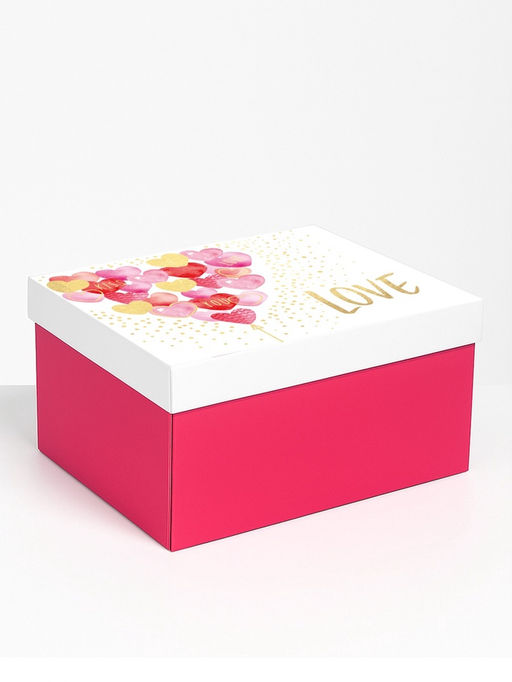 Коробка складная Love, 31 × 25.5 × 16 см