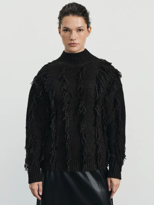 Свитер из фактурной пряжи / Zarina