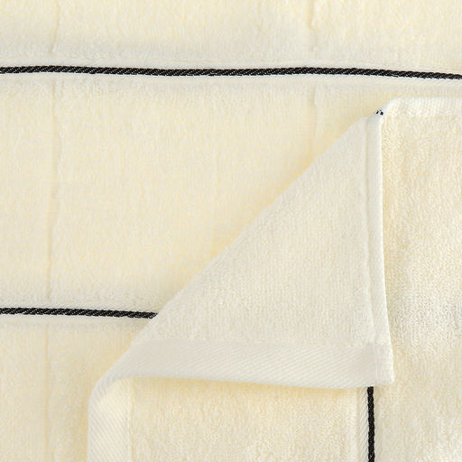 Полотенце махровое "Комфорт" 70х140см, хлопок 100%, молочный (Китай)