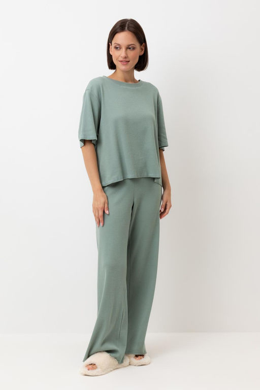 Е 20150/сухой зеленый пижама жен