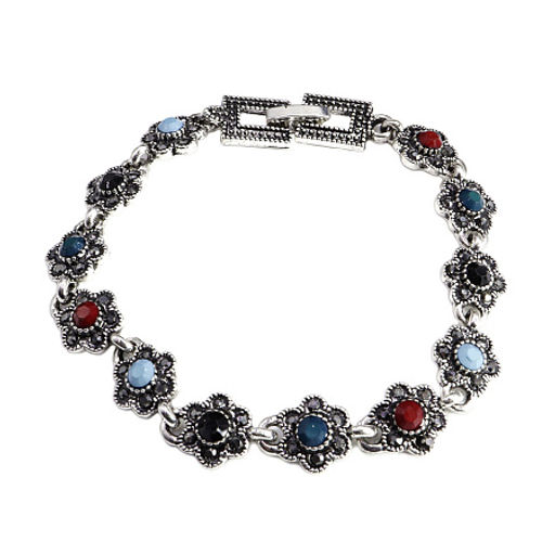 Браслет Сакура металл и камни привлекает эергии любви и счастья