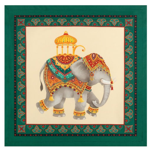 Набор столовый Этель Нью-Дели, скатерть 220х150 см, салф. 40х40 см-12шт, 100% хл  фото 16