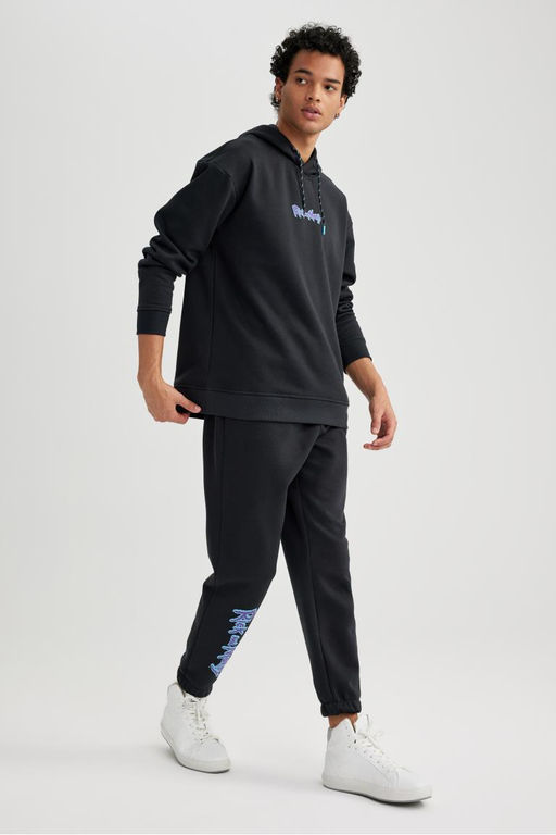 Спортивные брюки с карманами стандартного кроя Рик и Морти - Defacto фото 4