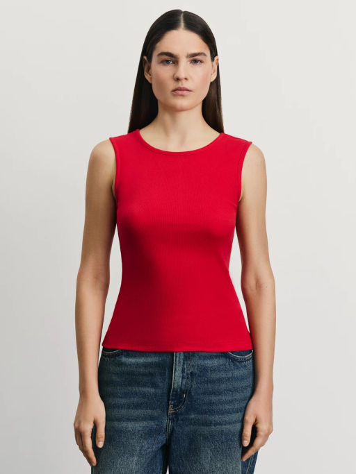 Топ с декоративным вырезом на спине / Zarina  фото 3