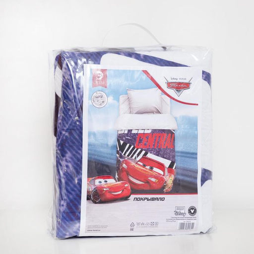 Покрывало детское 1.5 сп, «Тачки», 145×210 см, микрофибра