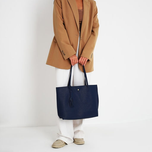 Сумка-тоут на магните, цвет синий - Simaland фото 4