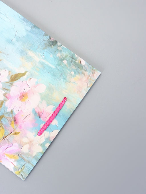 Цена за 2 шт. Пакет подарочный ламинированный Цветочная эстетика 18?22.3?10 см