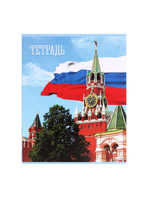Комплект тетрадей из 5 шт (4 разные + 1 повторяющаяся МИКС), 48 листов, клетка, Россия, обложка мелованная бумага, блок №2, белизна 75% (серые листы) - Calligrata фото 8