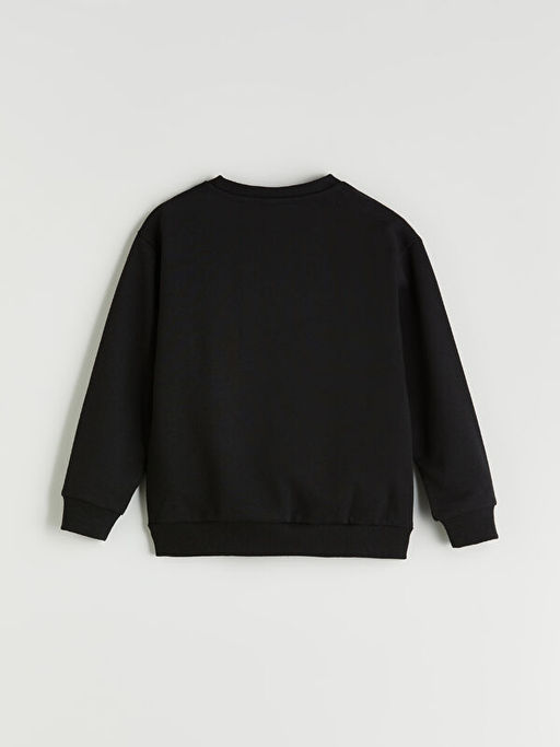 Bisiklet Yaka Erkek ?ocuk Sweatshirt