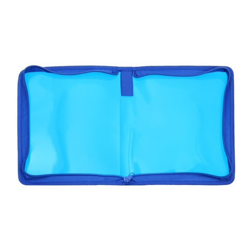 Папка пластиковая А5, 240 х 185 х 25 мм, молния вокруг, Офис - Calligrata фото 3