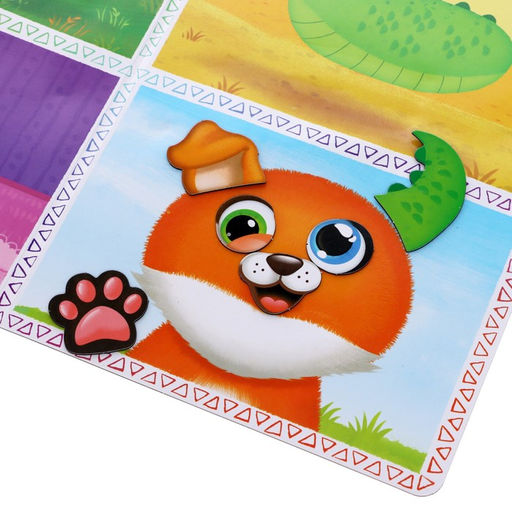 Книжка- игрушка Магнитные чудики - Буква-ленд фото 4