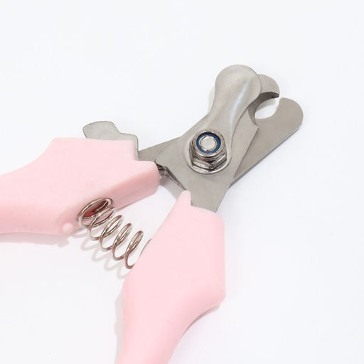 Когтерез боковой малый эконом, 12 х 4,5 х 1,4 см, розовый - Пижон фото 2