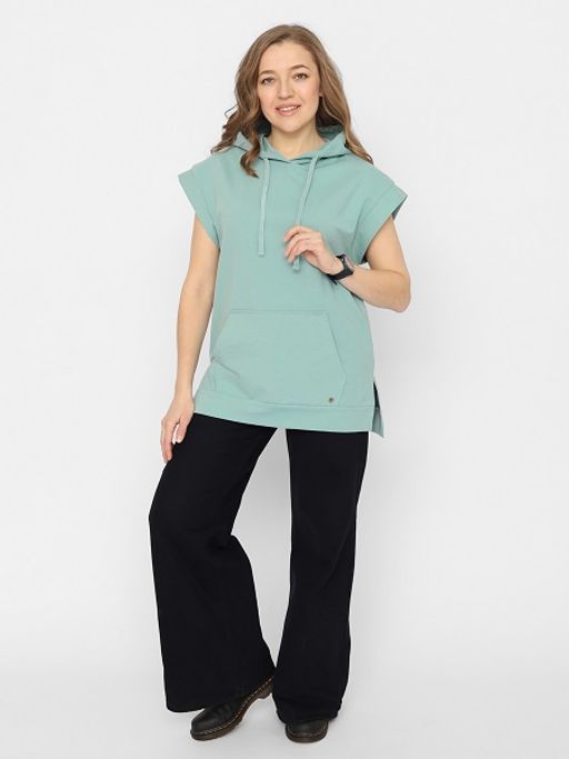CRB wear/FSSW 60251-38 Жилет женский,ментоловый/Ex.Cherubino фото 2
