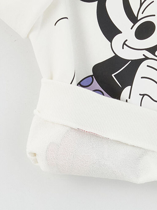 Bisiklet Yaka Minnie Mouse ve Daisy Duck Bask?l? Uzun Kollu K?z ?ocuk Sweatshirt - Waikiki фото 2