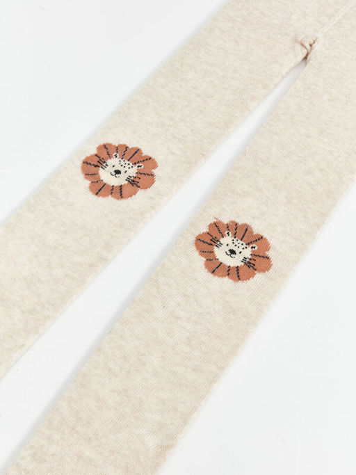 Desenli Erkek Bebek K?lotlu ?orap 3l?