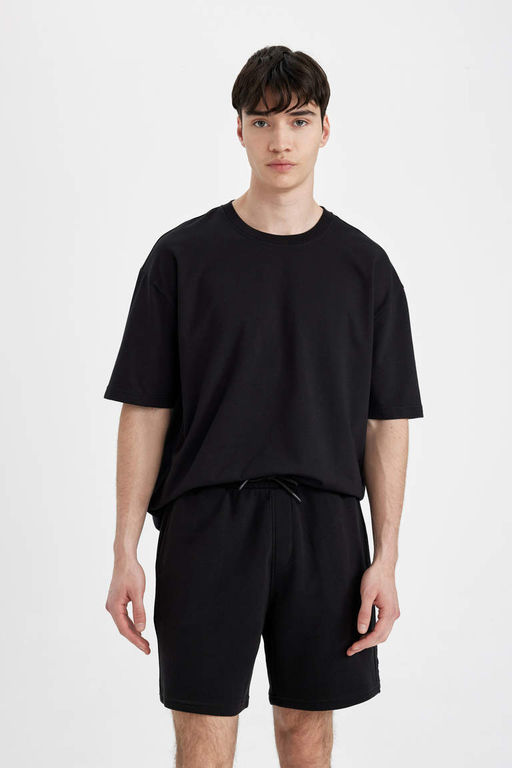 Шорты прямого кроя стандартного кроя - Defacto фото 3