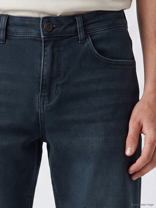 Slim Fit Erkek Jean ?ort