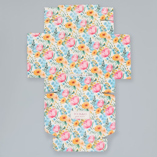 Коробка складная Расцветай, 26 х 26 х 8 см - Дарите счастье фото 8