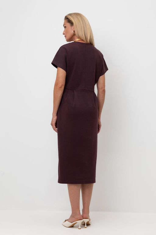 ЕВТ 5074/темный махагон платье жен