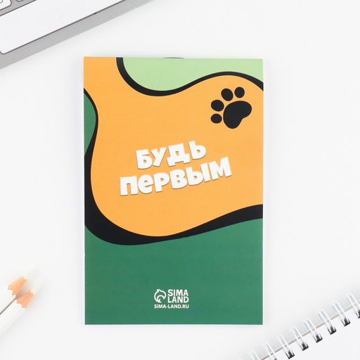 Подарочный набор: ручка с невидимыми чернилами и блокнот А6, 16 л. «Кот»